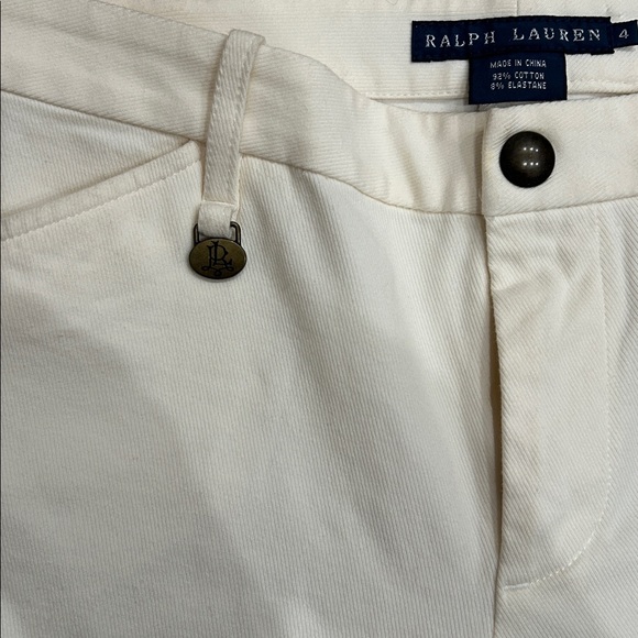 Ralph Lauren Cream Riding Pants. Size 4 - Picture 4 of 4